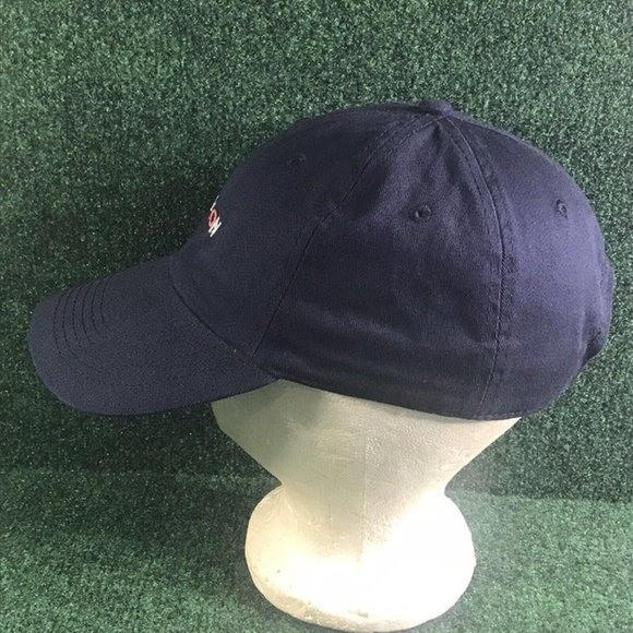 Peloton Blue Cotton Spellout Hat Run Cycling Baseball Adjustable Gym Workout - Picture 3 of 8